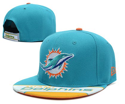 Miami Dolphins Snapback Hat 103SD 06
